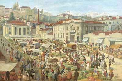 Marché de Piazza della Funicolare, Biella - Tabacco Demetrio